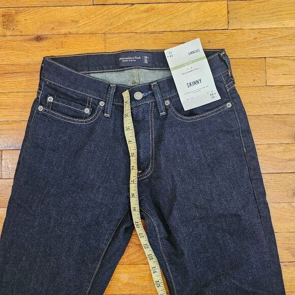 Abercrombie and Fitch Mens Jeans Size 28x32 Skinny Stretch - Picture 5 of 5